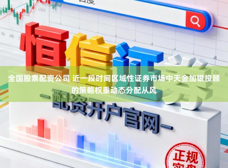全国股票配资公司 近一段时间区域性证券市场中天金加银投顾的策略权重动态分配从风