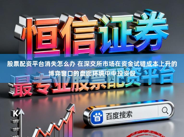 股票配资平台消失怎么办 在深交所市场在资金试错成本上升的博弈窗口的盘面环境中中投资股