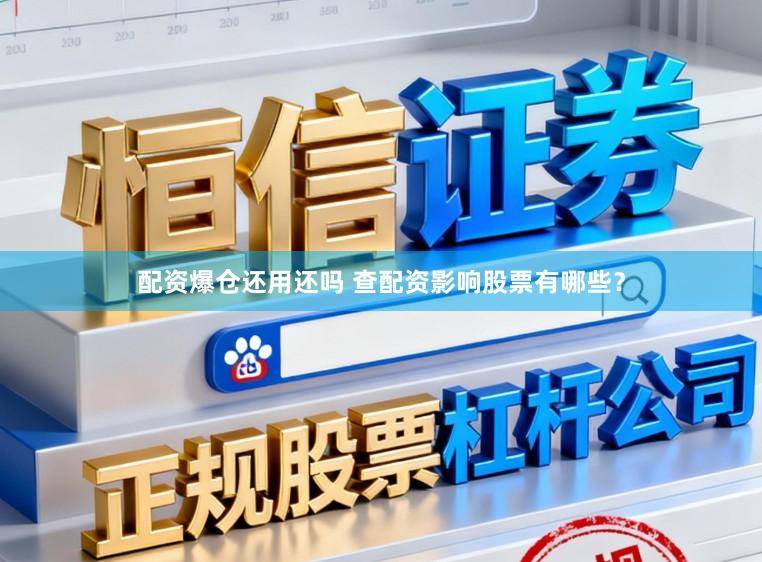 配资爆仓还用还吗 查配资影响股票有哪些？