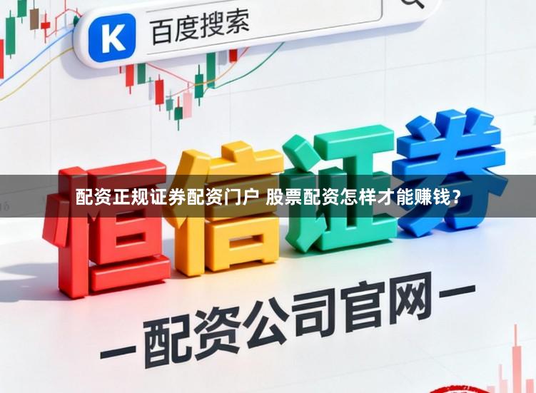 配资正规证券配资门户 股票配资怎样才能赚钱?